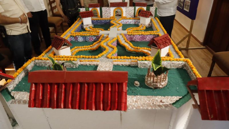 Regresa mega centro ceremonial a plaza del reloj en Xantolo 2022